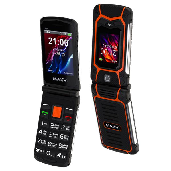 Купить Мобильный телефон Maxvi E10 orange